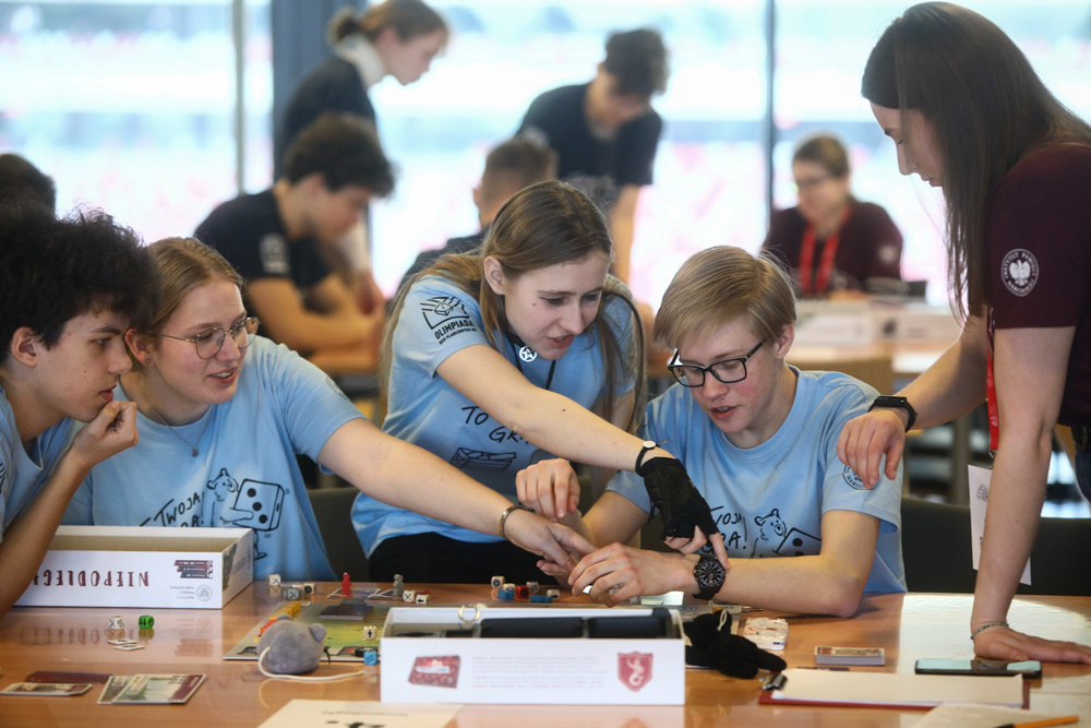 Olimpiada Gier Planszowych na Kongresie Pamięci Narodowej – Warszawa, 13 kwietnia 2023. Fot. Sławek Kasper (IPN)