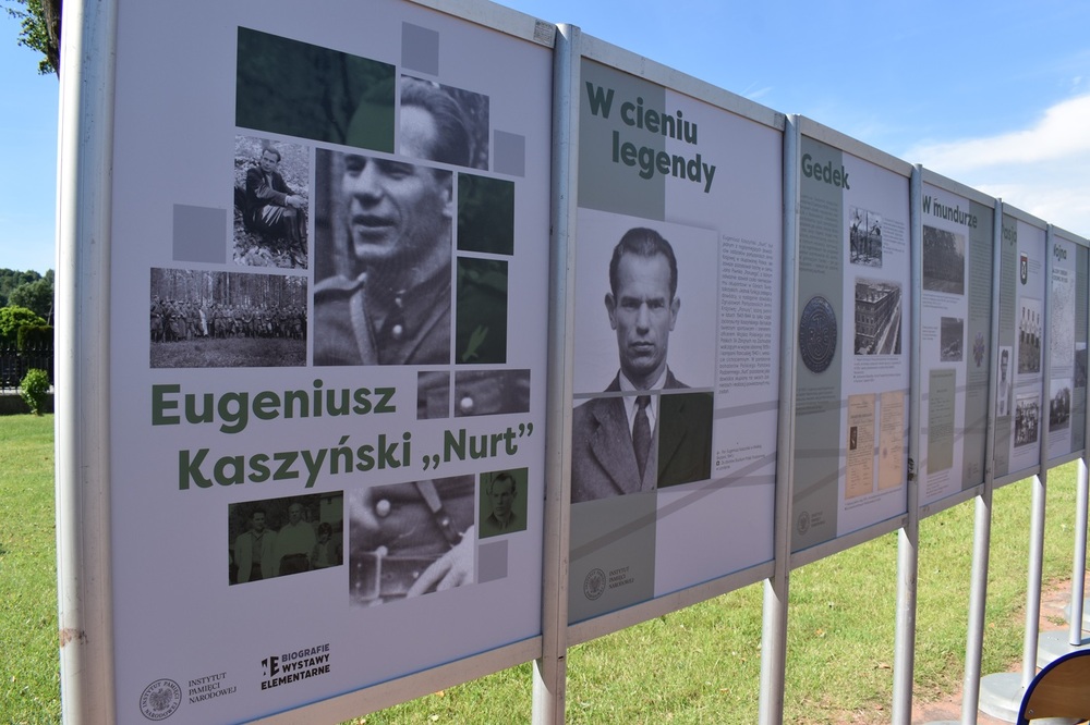 Upamiętnienie świętokrzyskich partyzantów w Wąchocku