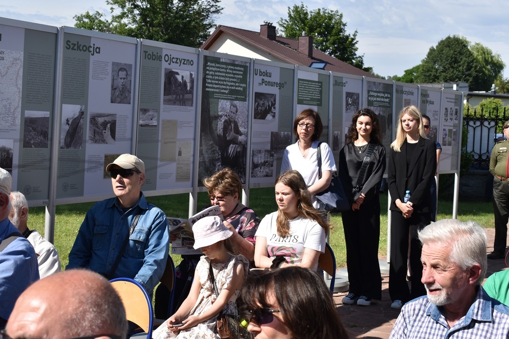 Upamiętnienie świętokrzyskich partyzantów w Wąchocku
