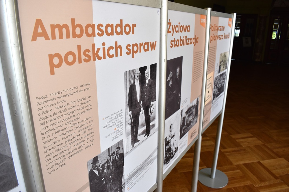 Cykl wystaw pt. „Ojcowie Niepodległości” - Ignacy Paderewski