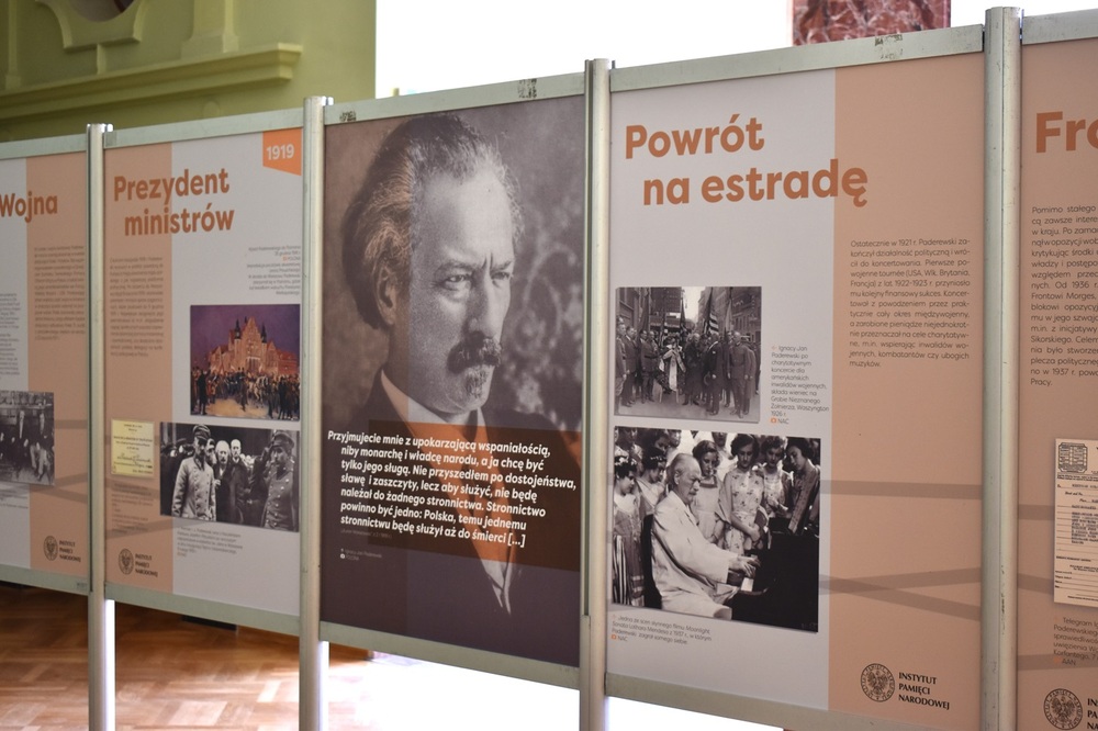 Cykl wystaw pt. „Ojcowie Niepodległości” - Ignacy Paderewski
