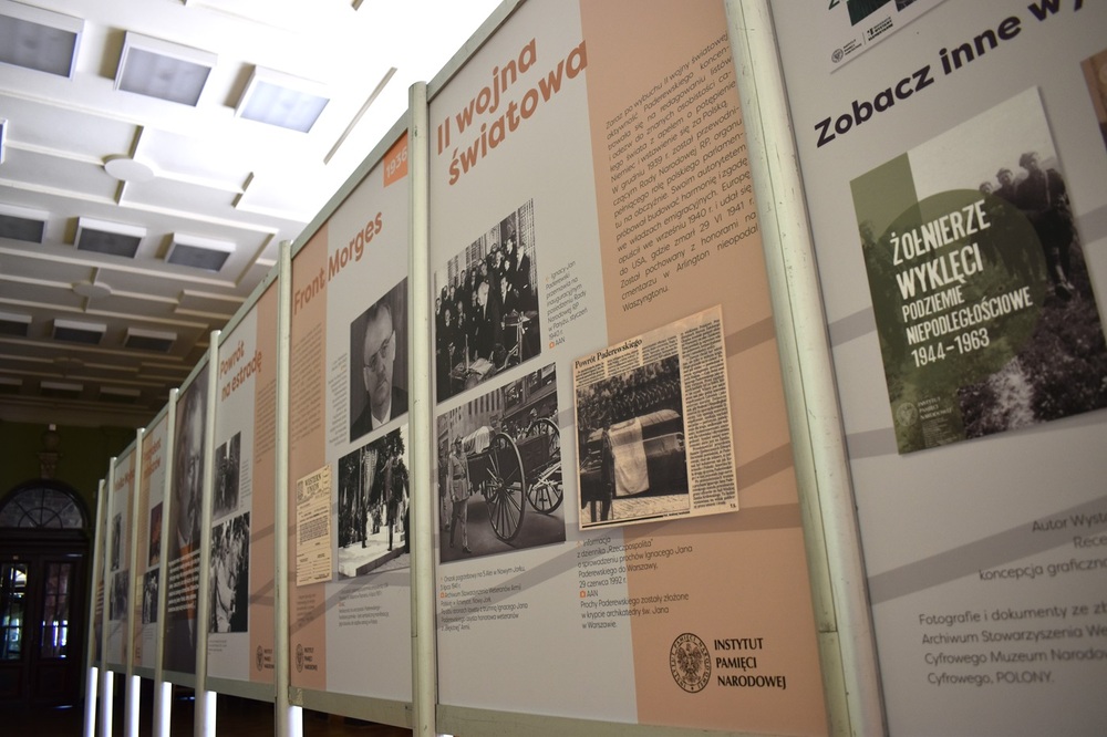 Cykl wystaw pt. „Ojcowie Niepodległości” - Ignacy Paderewski