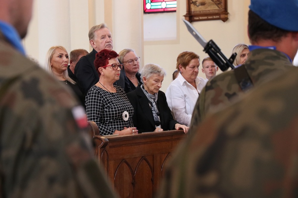 Uroczystości pogrzebowe Ryszarda Chrzanowskiego, żołnierza ZWZ-AK oraz Delegatury Sił Zbrojnych