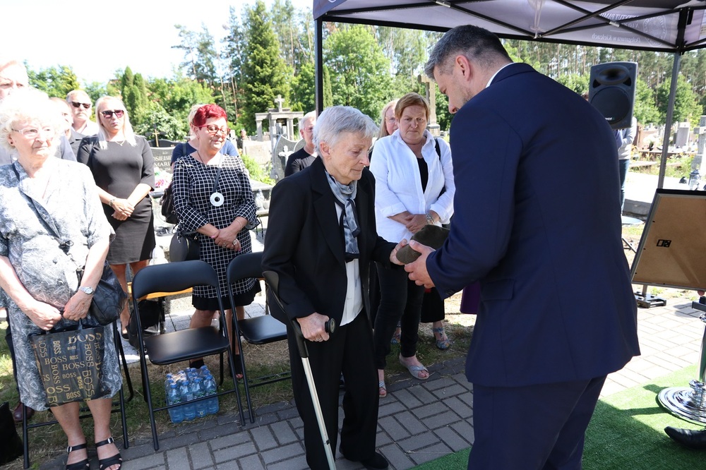 Uroczystości pogrzebowe Ryszarda Chrzanowskiego, żołnierza ZWZ-AK oraz Delegatury Sił Zbrojnych