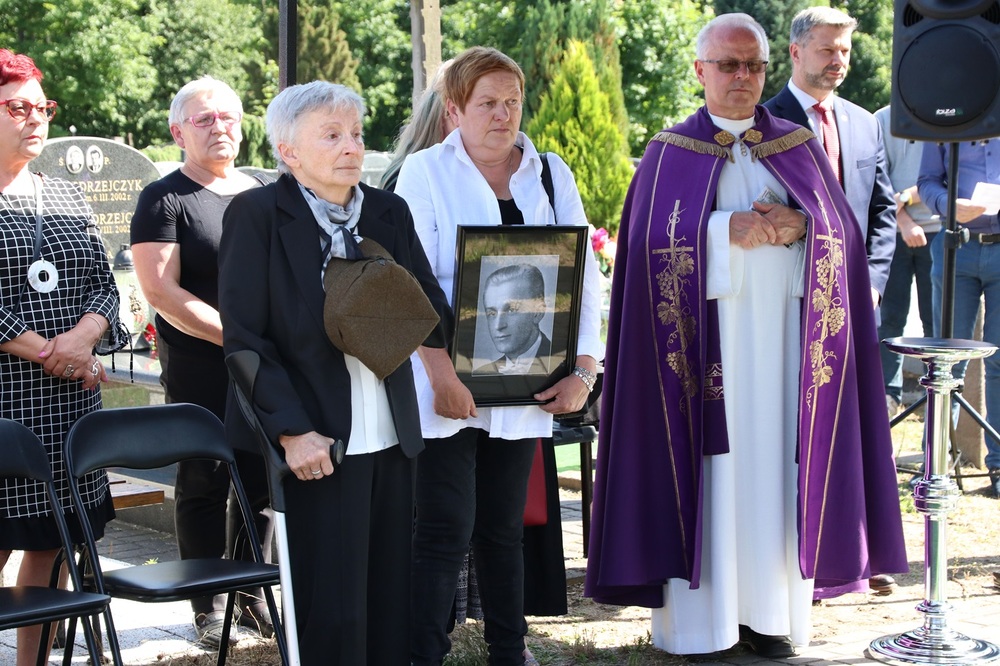 Uroczystości pogrzebowe Ryszarda Chrzanowskiego, żołnierza ZWZ-AK oraz Delegatury Sił Zbrojnych