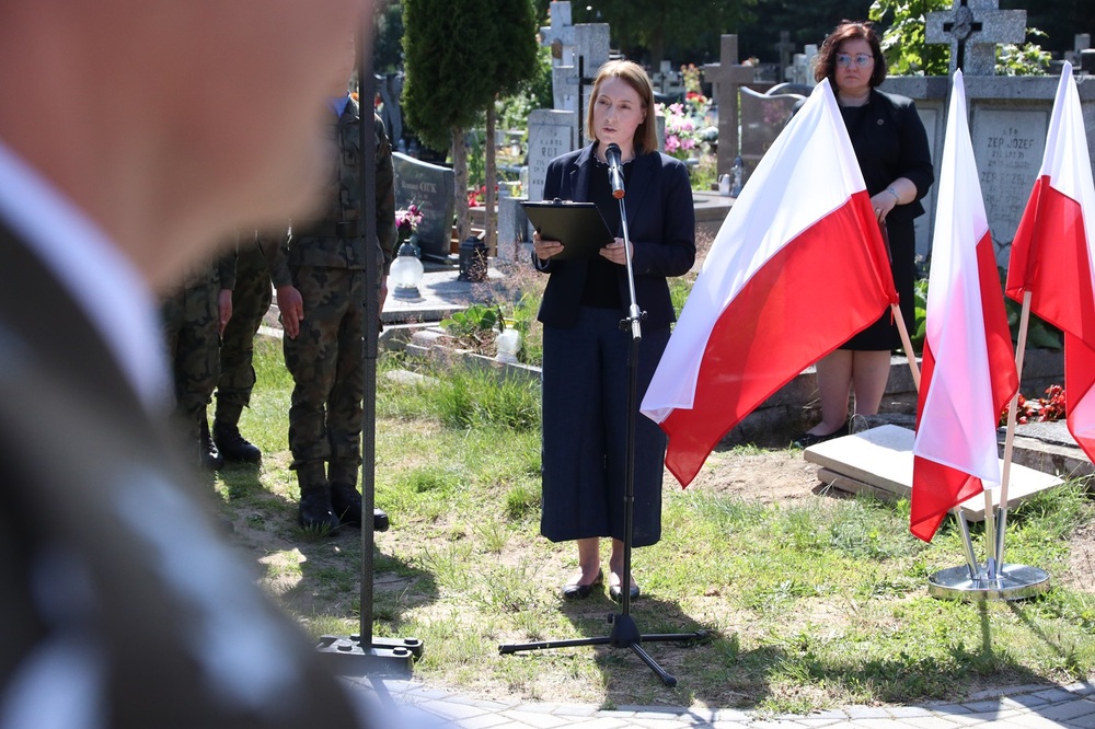 Uroczystości pogrzebowe Ryszarda Chrzanowskiego, żołnierza ZWZ-AK oraz Delegatury Sił Zbrojnych
