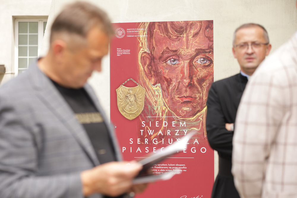 ystawa o Sergiuszu Piaseckim. Wernisaż na Świętym Krzyżu. Fot. Mikołaj Bujak (IPN)