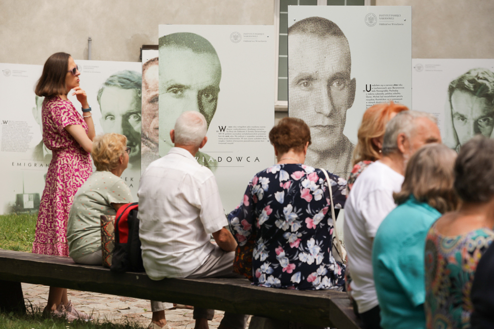 ystawa o Sergiuszu Piaseckim. Wernisaż na Świętym Krzyżu. Fot. Mikołaj Bujak (IPN)