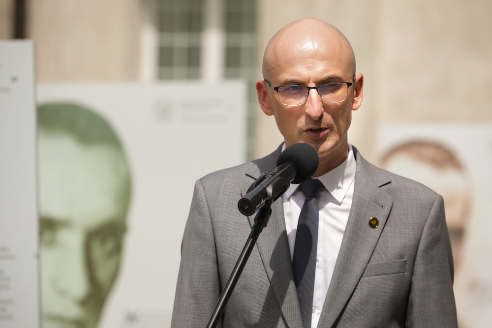 ystawa o Sergiuszu Piaseckim. Wernisaż na Świętym Krzyżu. Fot. Mikołaj Bujak (IPN)