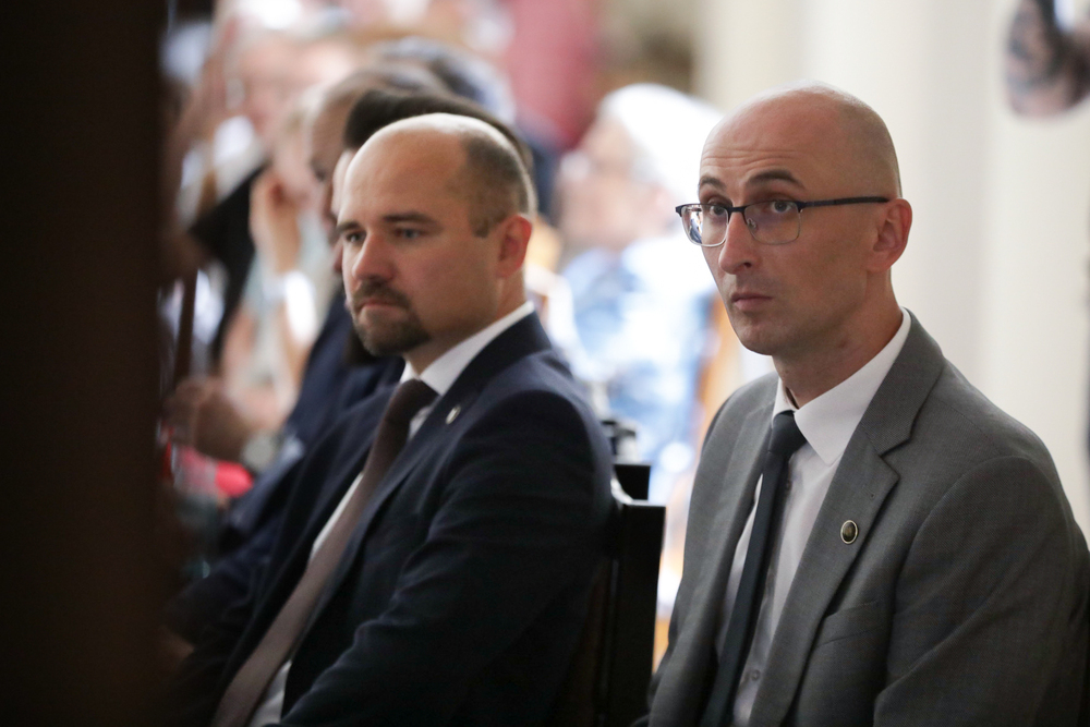 ystawa o Sergiuszu Piaseckim. Wernisaż na Świętym Krzyżu. Fot. Mikołaj Bujak (IPN)