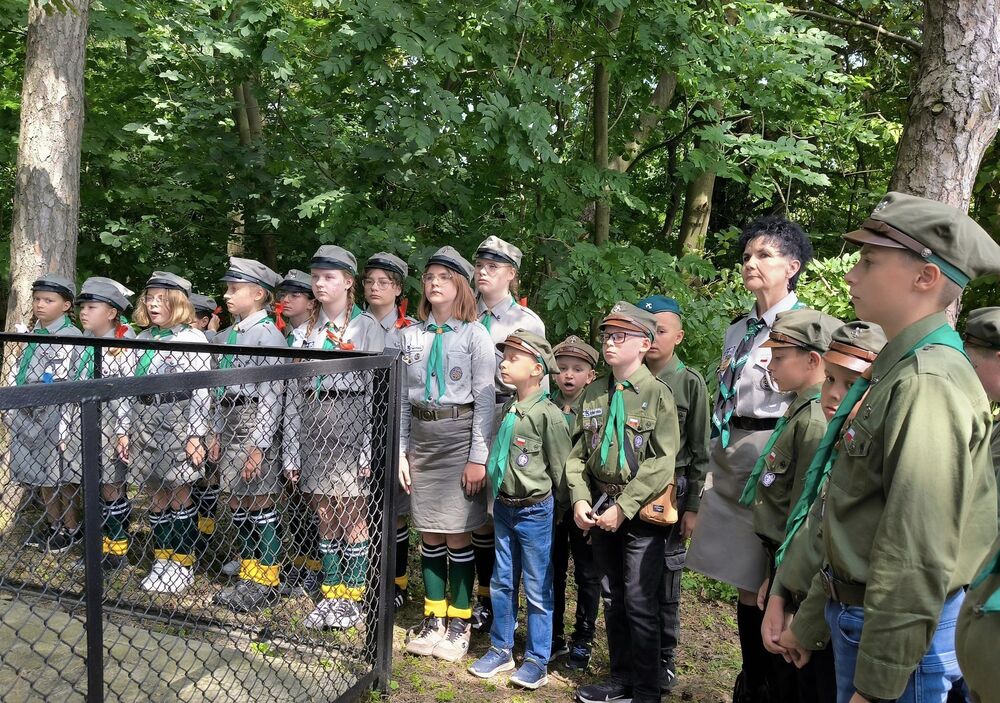 80. rocznica rozstrzelania polskich patriotów w Lesie Wełeckim koło Buska-Zdroju - 21 lipca 2024