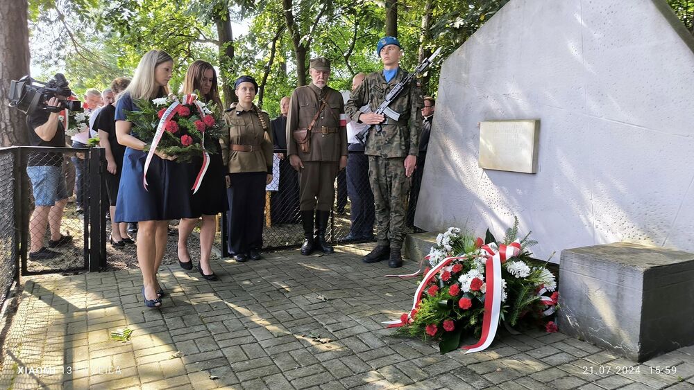 80. rocznica rozstrzelania polskich patriotów w Lesie Wełeckim koło Buska-Zdroju - 21 lipca 2024
