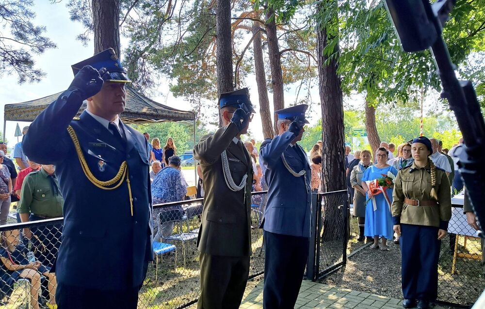 80. rocznica rozstrzelania polskich patriotów w Lesie Wełeckim koło Buska-Zdroju - 21 lipca 2024