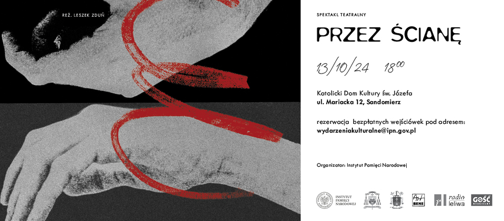 Spektakl pt. „Przez ścianę” – Sandomierz, 13 października 2024