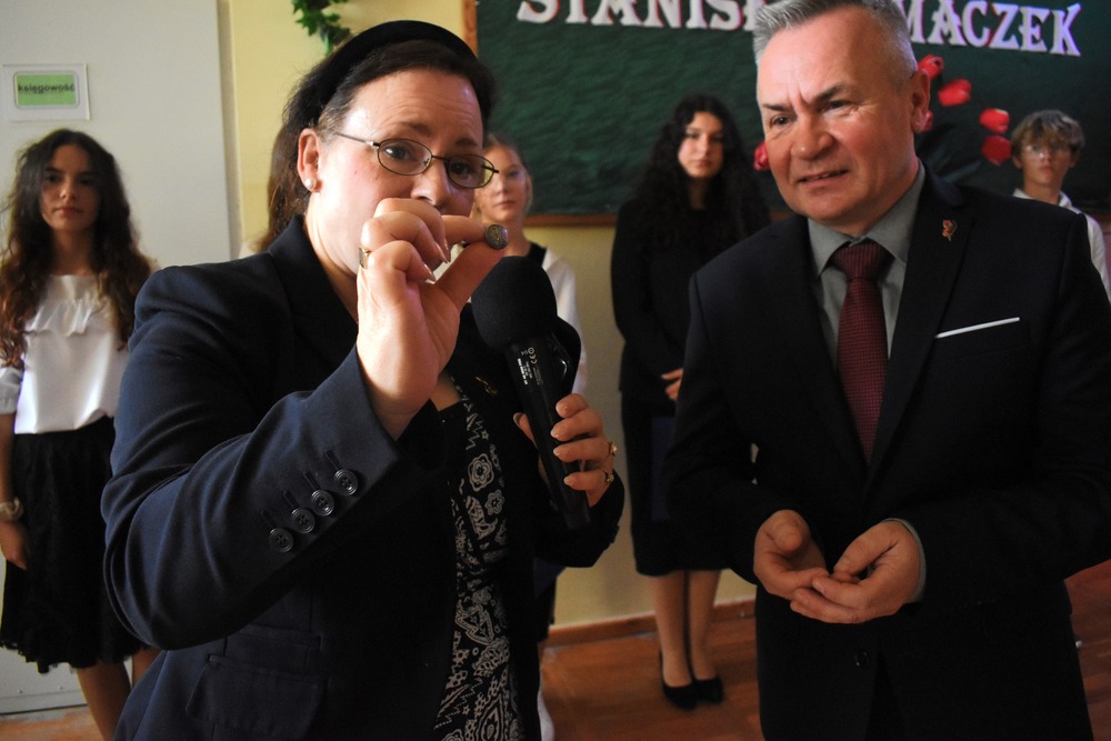 Wizyta Karoliny Maczek-Skillen w Świętokrzyskiem. Fot. Dariusz Skrzyniarz