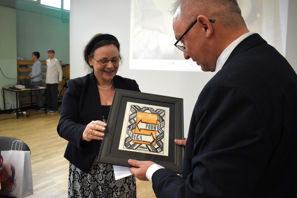 Wizyta Karoliny Maczek-Skillen w Świętokrzyskiem. Fot. Dariusz Skrzyniarz