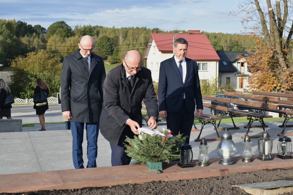 Konferencja „Wieś polska podczas II wojny światowej – Rodzina. Wojna. Pamięć” – Michniów, 9 października 2024. Fot. Dariusz Skrzyniarz (IPN)