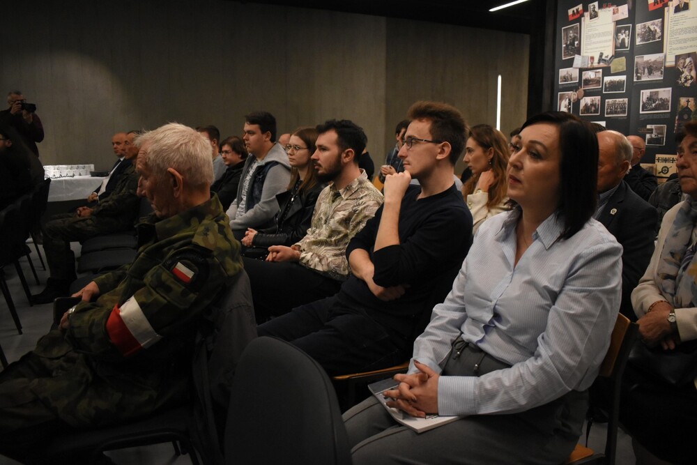 Konferencja „Wieś polska podczas II wojny światowej – Rodzina. Wojna. Pamięć” – Michniów, 9 października 2024. Fot. Dariusz Skrzyniarz (IPN)