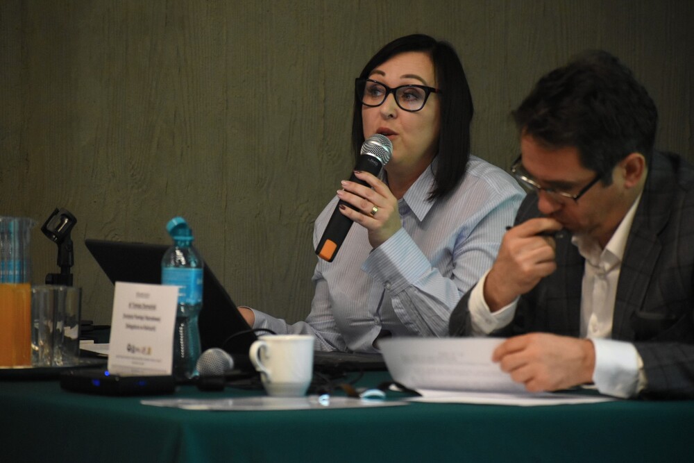 Konferencja „Wieś polska podczas II wojny światowej – Rodzina. Wojna. Pamięć” – Michniów, 9 października 2024. Fot. Dariusz Skrzyniarz (IPN)