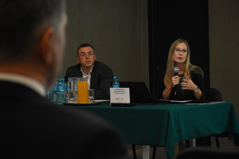 Konferencja „Wieś polska podczas II wojny światowej – Rodzina. Wojna. Pamięć” – Michniów, 9 października 2024. Fot. Dariusz Skrzyniarz (IPN)