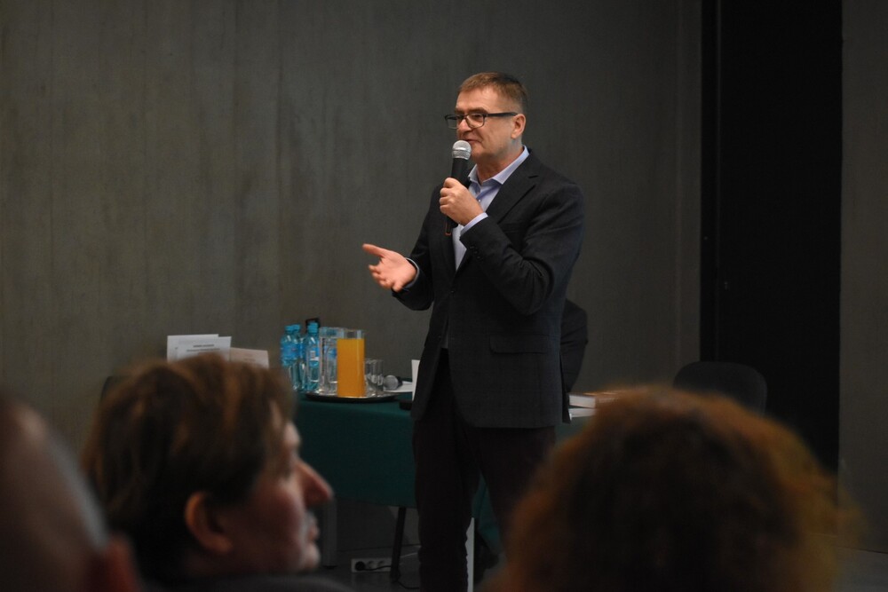 Konferencja „Wieś polska podczas II wojny światowej – Rodzina. Wojna. Pamięć” – Michniów, 9 października 2024. Fot. Dariusz Skrzyniarz (IPN)