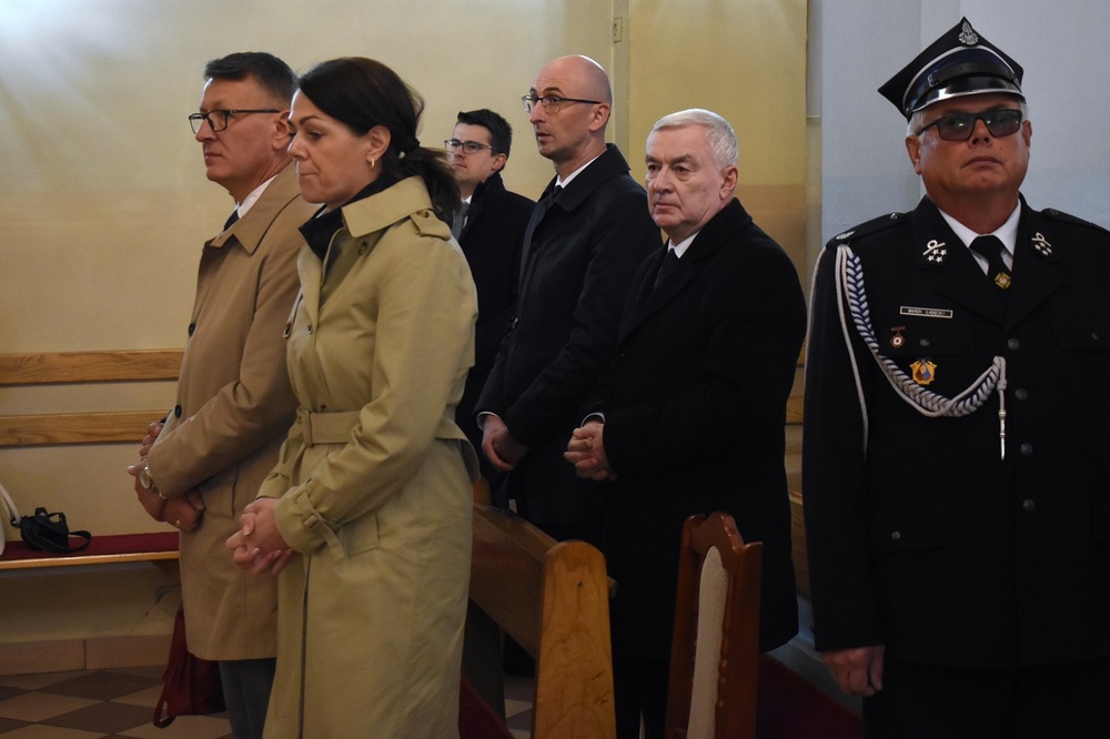 Poświęcenie grobu rodziny Derlatków, ofiar niemieckiej okupacji – Mirzec, 21 października 2024