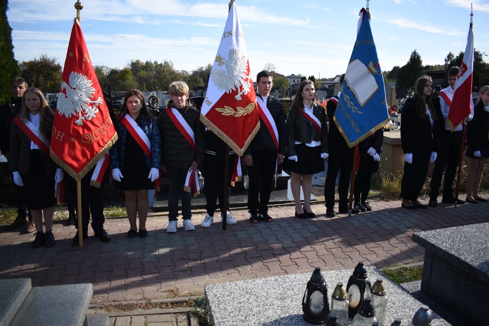 Poświęcenie grobu rodziny Derlatków, ofiar niemieckiej okupacji – Mirzec, 21 października 2024