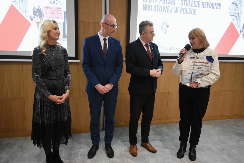 Konferencja „Złoty polski – stulecie reformy walutowej” – Kielce, 22 listopada 2024. Fot. Dariusz Skrzyniarz (IPN)