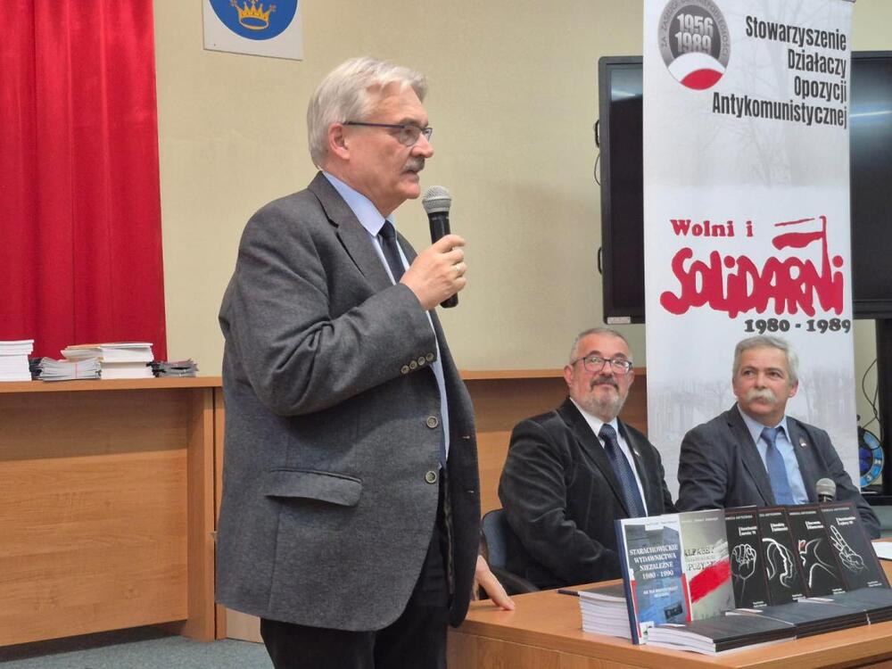 Promocja książki „Młodzi gniewni”. Fot. Stowarzyszenie „Wolni i Solidarni 1980-1989”