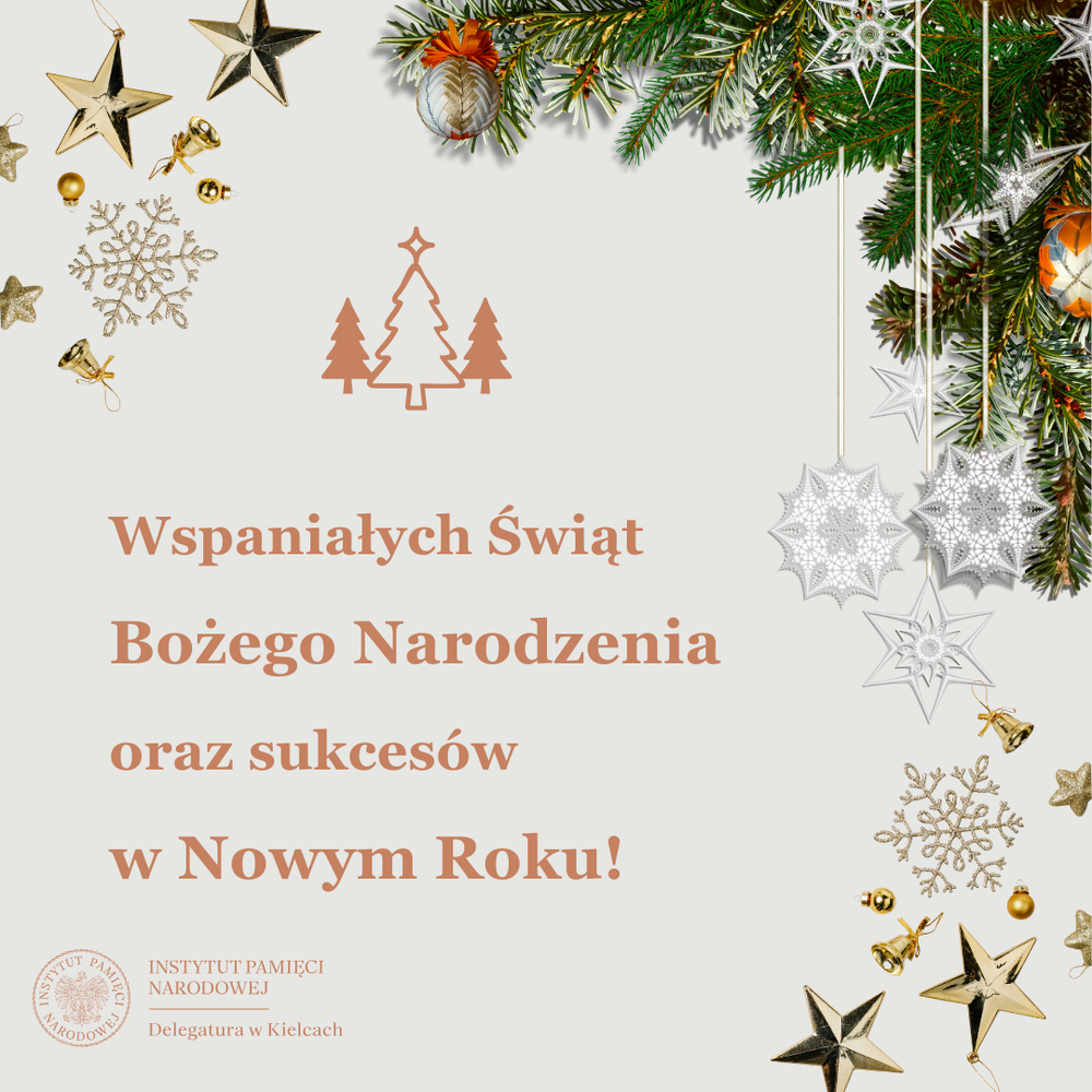 Wspaniałych Świąt Bożego Narodzenia oraz sukcesów w Nowym Roku!