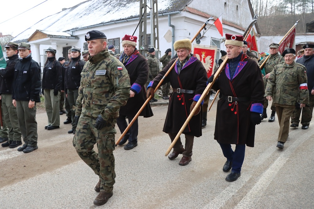 162. rocznica wybuchu Powstania Styczniowego – Wąchock, 19 stycznia 2025. Fot. Dariusz Skrzyniarz (IPN)