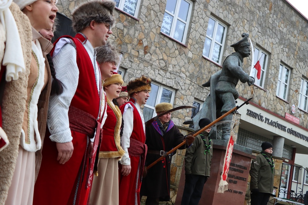 162. rocznica wybuchu Powstania Styczniowego – Wąchock, 19 stycznia 2025. Fot. Dariusz Skrzyniarz (IPN)