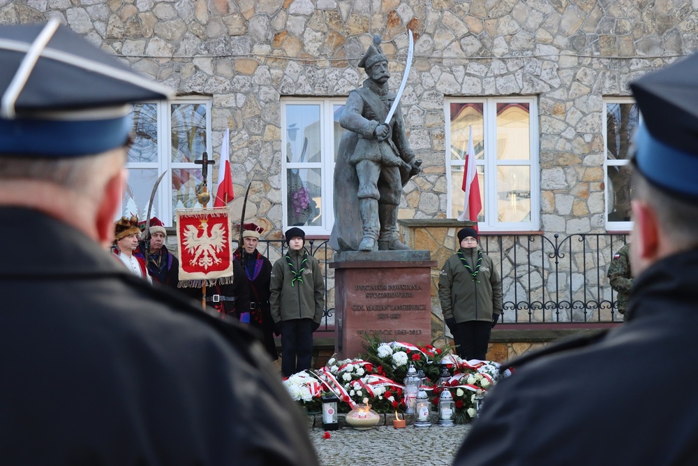 162. rocznica wybuchu Powstania Styczniowego – Wąchock, 19 stycznia 2025. Fot. Dariusz Skrzyniarz (IPN)