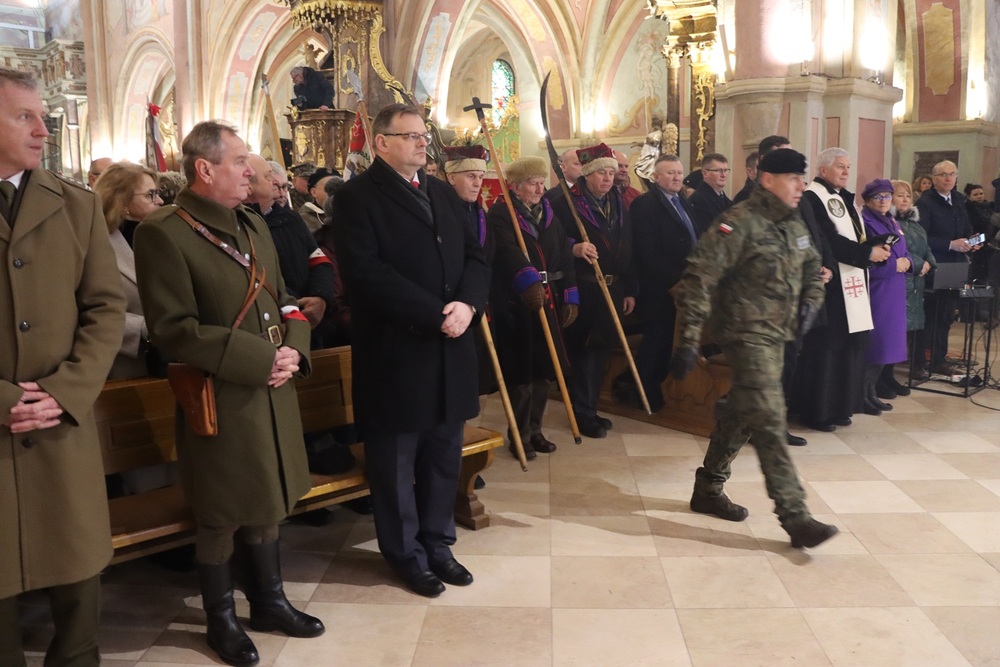 162. rocznica wybuchu Powstania Styczniowego – Wąchock, 19 stycznia 2025. Fot. Dariusz Skrzyniarz (IPN)