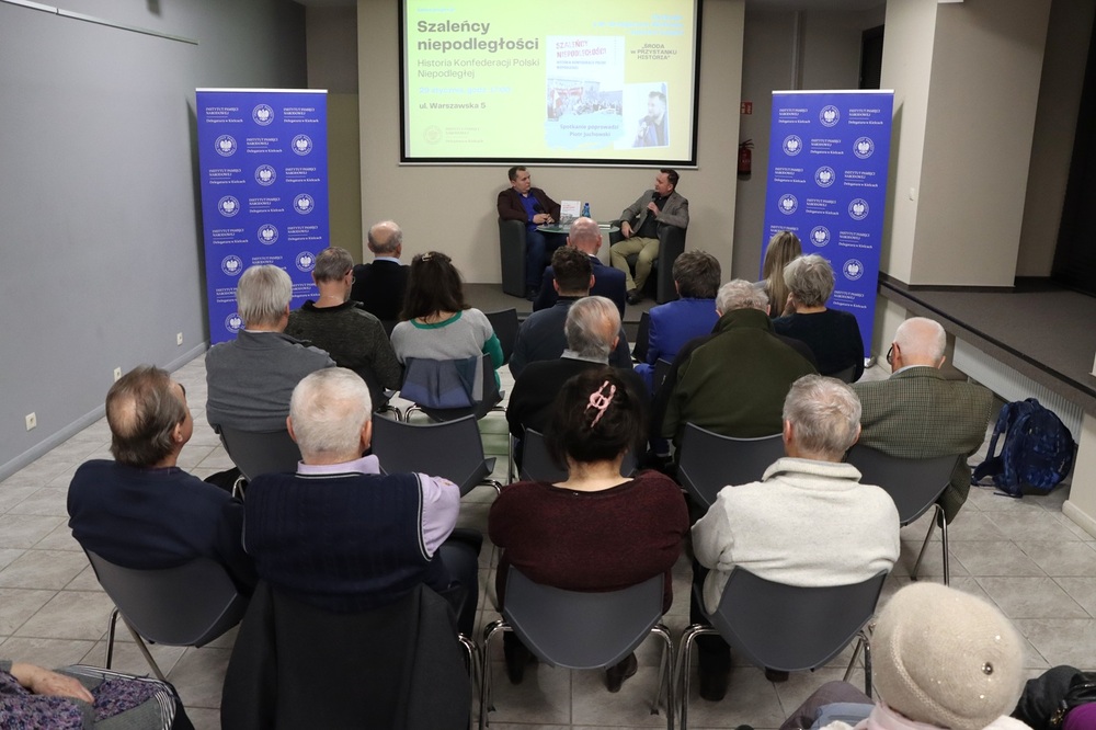 „Środa w Przystanku Historia”: spotkanie z autorem książki „Szaleńcy niepodległości…”