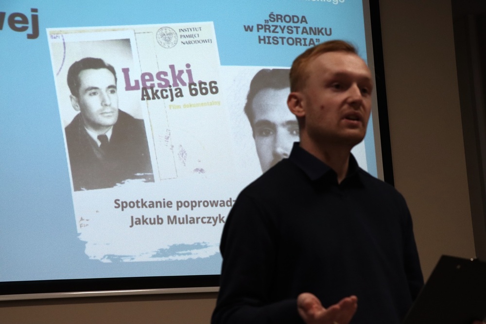 „Środa w Przystanku Historia”: pokaz filmu „Leski. Akcja 666”