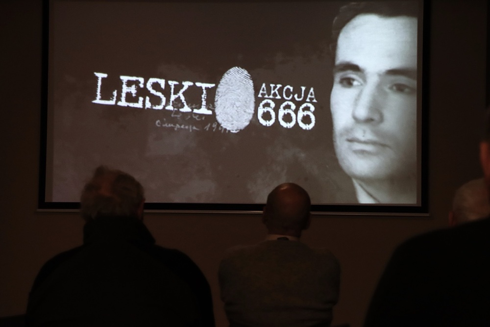 „Środa w Przystanku Historia”: pokaz filmu „Leski. Akcja 666”