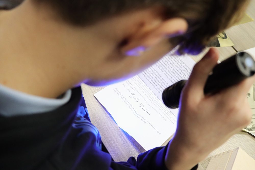 Kolejne zajęcia w projekcie „Silni Polską!”. Fot. Dariusz Skrzyniarz (IPN)