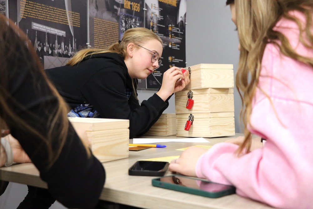 Kolejne zajęcia w projekcie „Silni Polską!”. Fot. Dariusz Skrzyniarz
