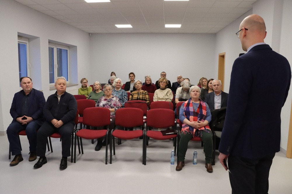 Pierwszy "Wtorek z historią najnowszą" w Sandomierzu. Fot. Dariusz Skrzyniarz