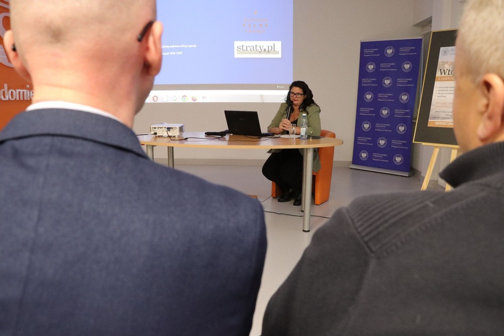 Pierwszy "Wtorek z historią najnowszą" w Sandomierzu. Fot. Dariusz Skrzyniarz