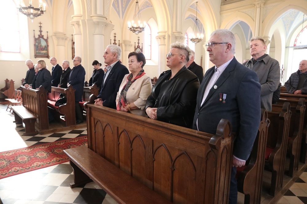 Poświęcenie grobu Ryszarda Chrzanowskiego ps. „Kos” - Bliżyn, 9 marca 2025