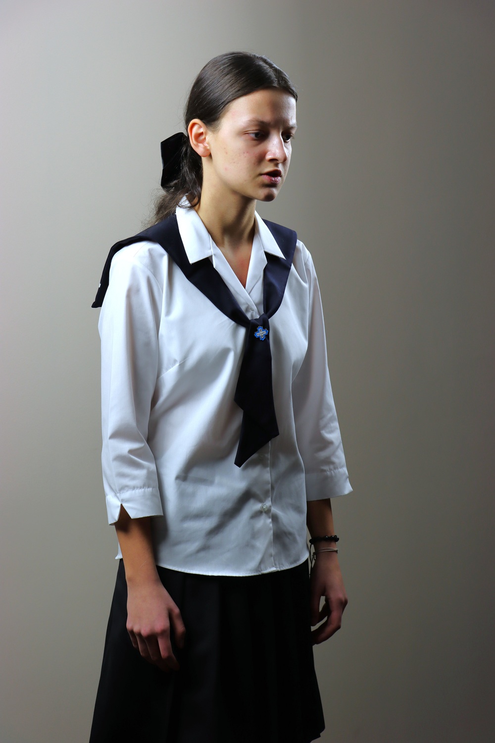 Maja Malec, laureatka. XI konkurs recytatorski „W kręgu poezji i prozy lagrowej więźniarek KL Ravensbrück” - półfinał w Kielcach. Fot. dr Michał Zawisza (IPN)