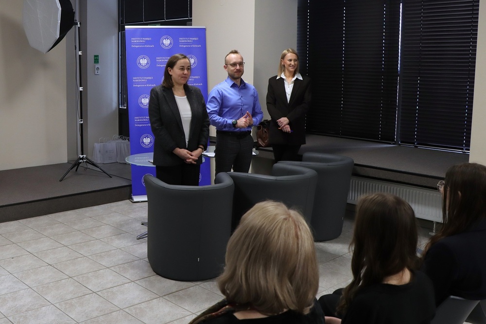 XI konkurs recytatorski „W kręgu poezji i prozy lagrowej więźniarek KL Ravensbrück” - półfinał w Kielcach. Fot. dr Michał Zawisza (IPN)