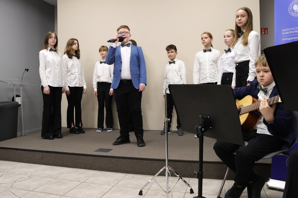 Wernisaż wystawy o Irenie Sendlerowej - Kielce, 24 marca 2025. Fot. Dariusz Skrzyniarz (IPN)