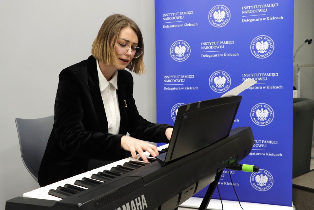 Wernisaż wystawy o Irenie Sendlerowej - Kielce, 24 marca 2025. Fot. Dariusz Skrzyniarz (IPN)