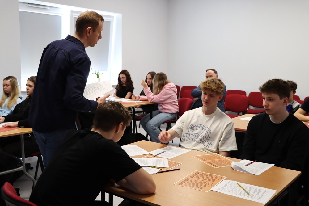 25 marca 2025 - „Wtorek z historią najnowszą” w Sandomierzu. Fot. Ilona Religa-Gola / dr Michał Zawisza (IPN)