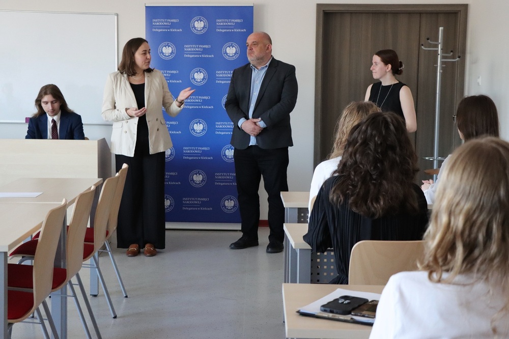 X regionalny Turniej Debat Historycznych w Kielcach. Fot. Dariusz Skrzyniarz (IPN)