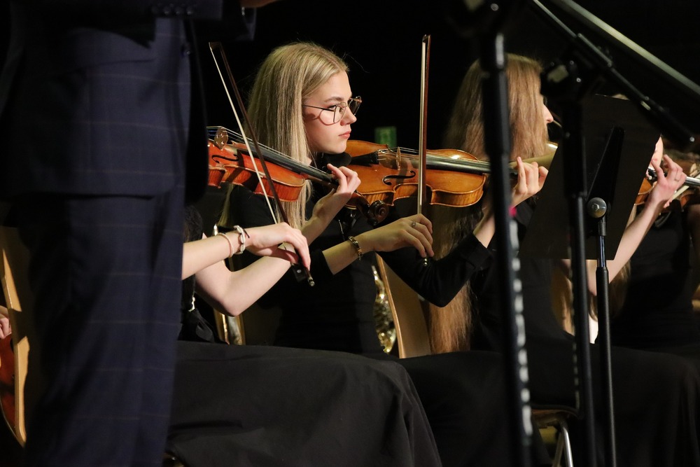„»Tatuś Wasz jest w Rosji…«. Koncert w hołdzie Ofiarom Zbrodni Katyńskiej”. Fot. Dariusz Skrzyniarz (IPN Kielce)