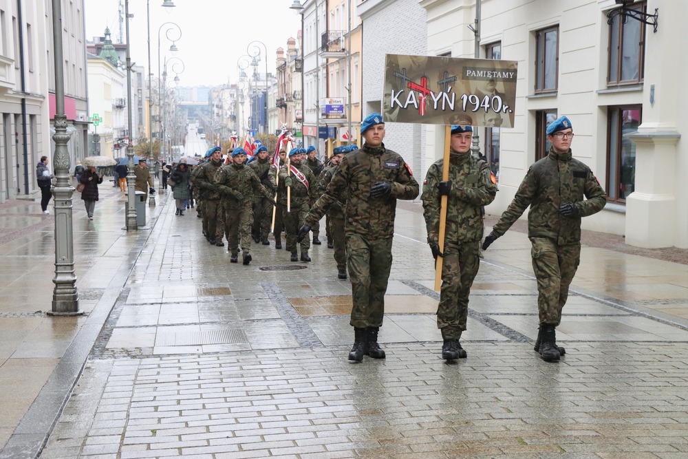 X Kielecki Marsz Katyński. Fot. Dariusz Skrzyniarz (IPN)